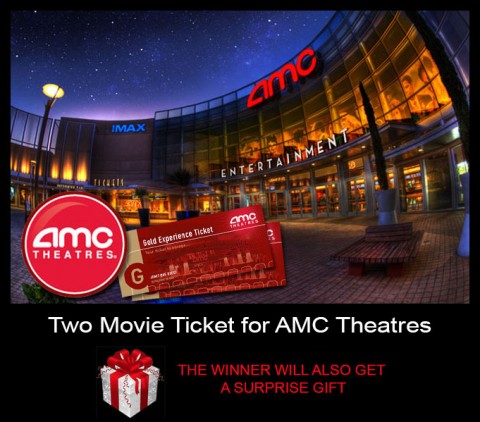Two Movie Tickets for AMC Theatre for Auction – Closed