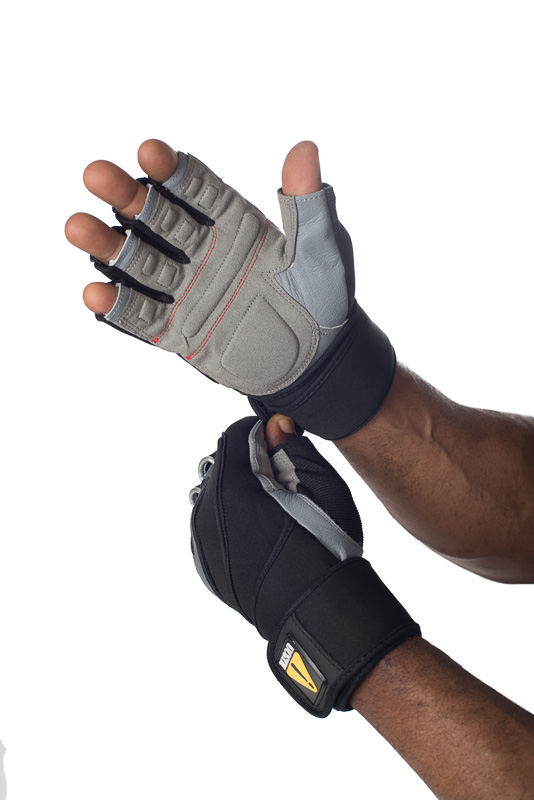 Ucgym Silverback Fitness Gloves with Wrist Wraps