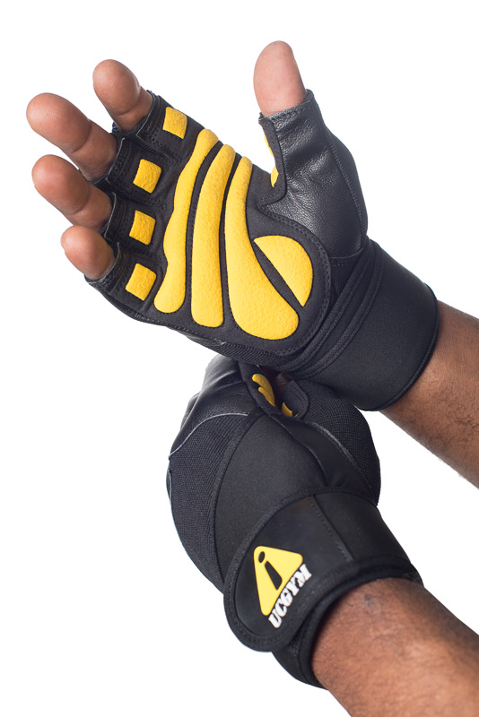 Ucgym Power Wrist Workout Gloves with Wrist Wraps