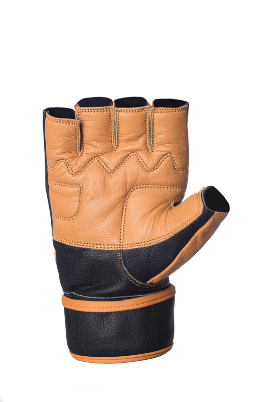 Leather Workout Gloves Power lift by Ucgym