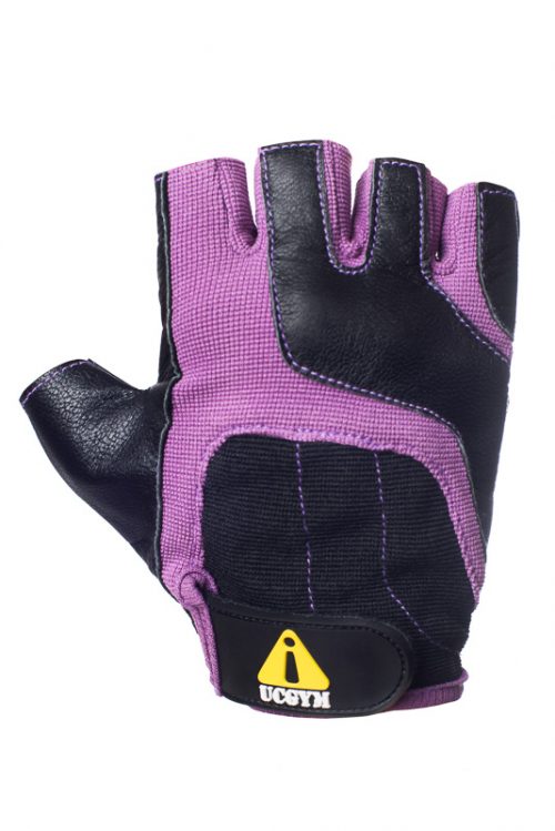 UCgym Purple Lady Fit Lightweight Workout Gloves