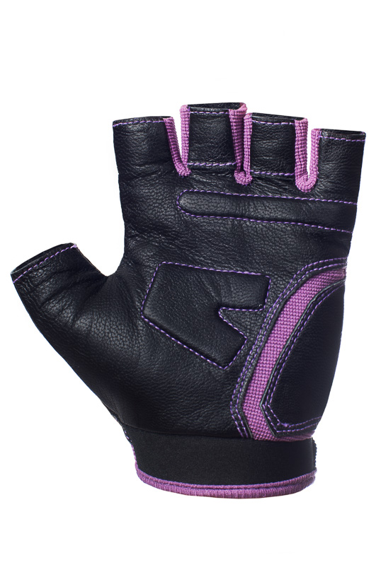 AQWA Women Weight Lifting Gloves Crossfit Ladies Fitness Gym Glove Purple/Black 