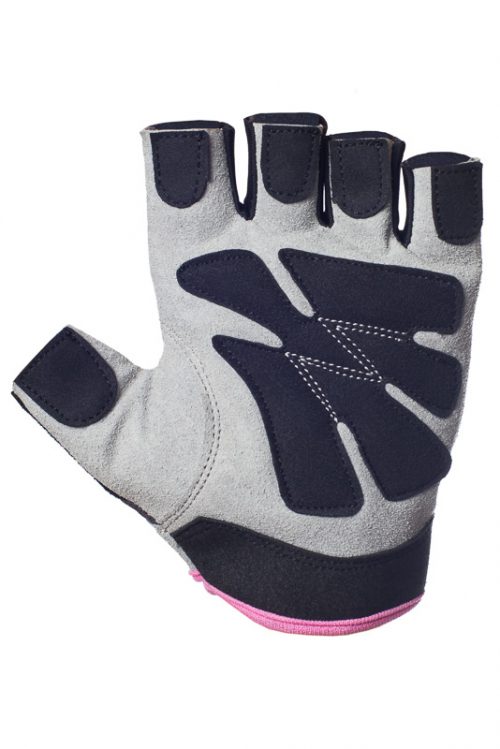 Pink workout gloves for women