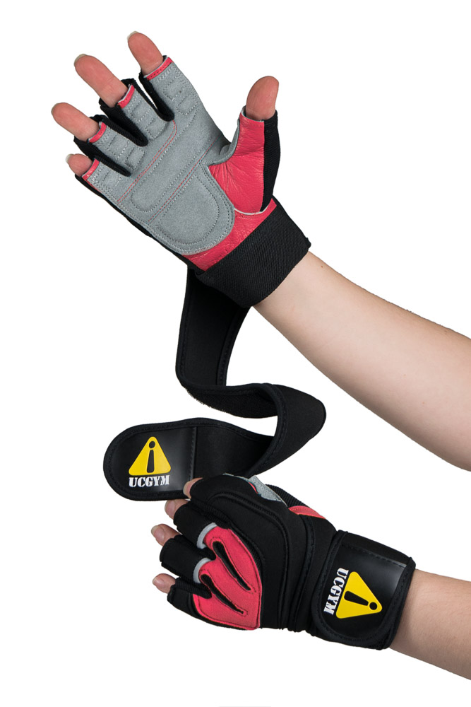 UC Girl Women Workout Gloves with Wrist Wraps by UCGYM