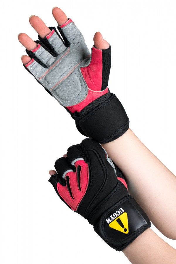 Women Workout Gloves with Wrist Wraps UC Girl by UCGYM