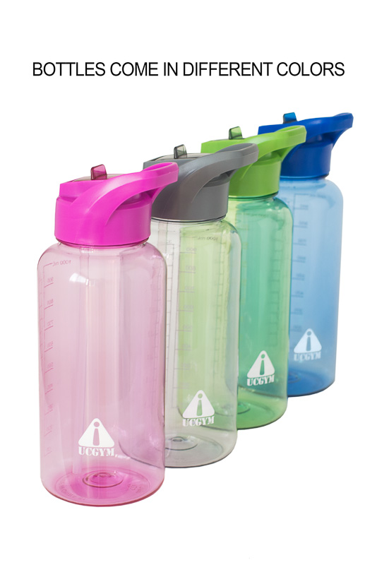 UCGYM Best Water Bottle with Straw and Handle