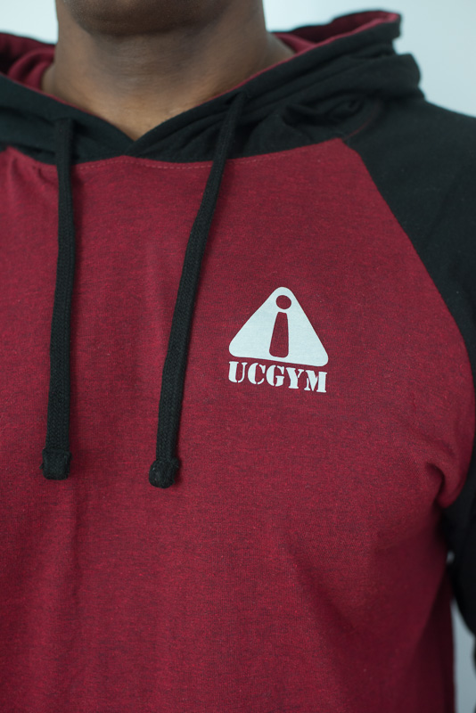 ucgym classic hoodie red